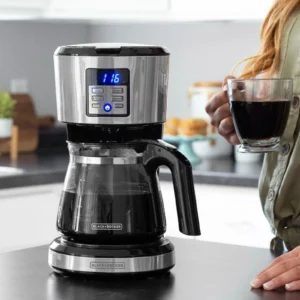 Cafetera Programable de 12 Tazas Black and Decker