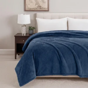 Frazada Vintage Indigo Full Queen Dream Home
